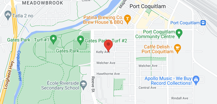 map of 415 2436 KELLY AVENUE